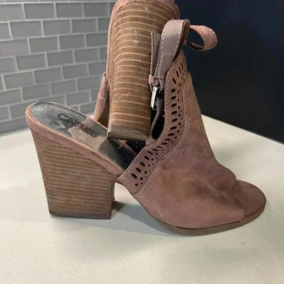 Carlos Thick Heel 3 Inch Heels Size 10 - Picture 11 of 11